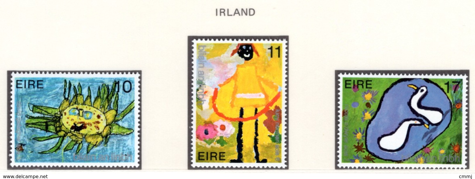 YEAR INTERN. OF CHILD - IRLANDA - Mi. Nr. 401/403 - NH - (6532-31.) - Unused Stamps