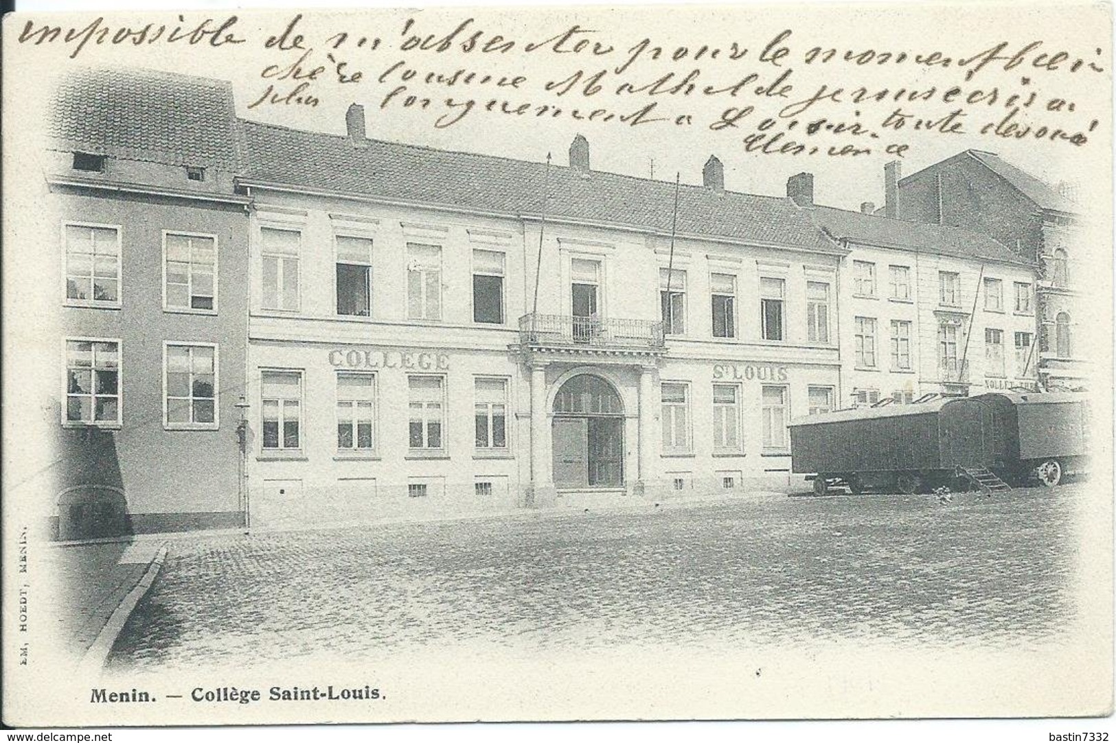 Menen/Menin,Collége Saint-Louis 1901 - Menen