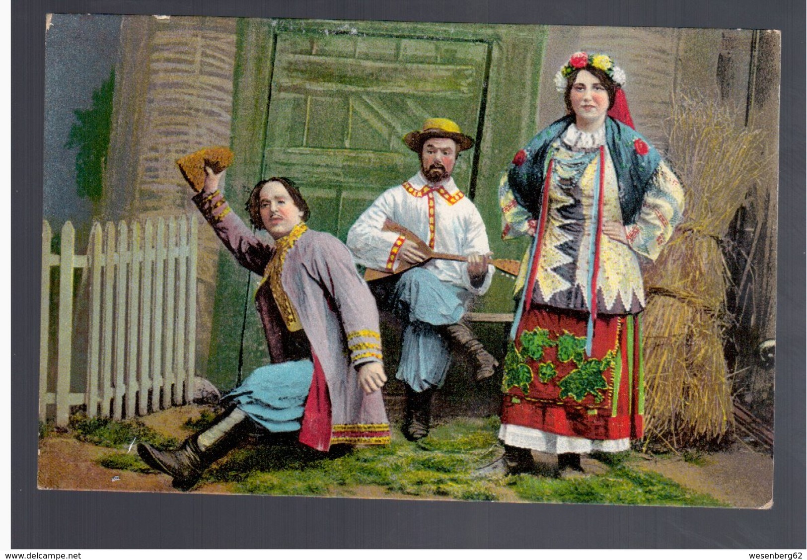 Types D`Ukraine OLD POSTCARD (5a) - Russie