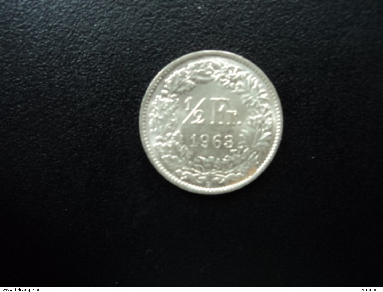 SUISSE : 1/2 FRANC   1963 B     KM 23      SUP+ - 1/2 Franc