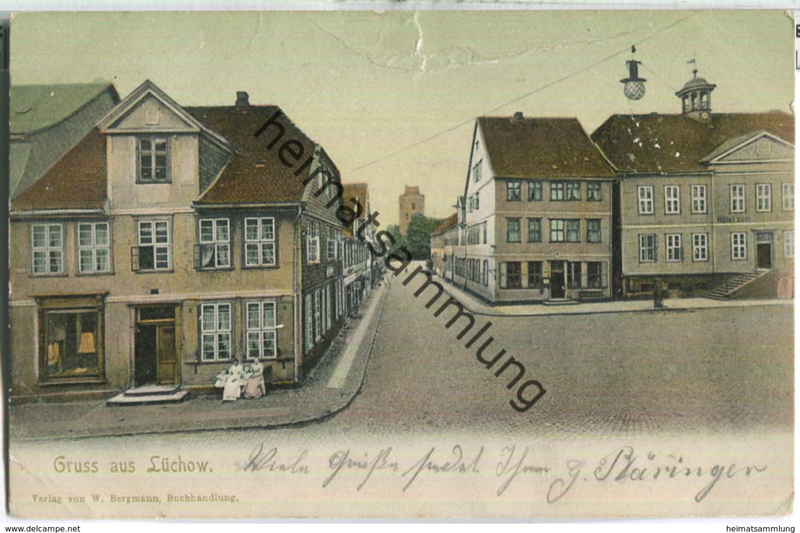 Gruss Aus Lüchow - Verlag W. Bergmann Buchhandlung Lüchow - Luechow