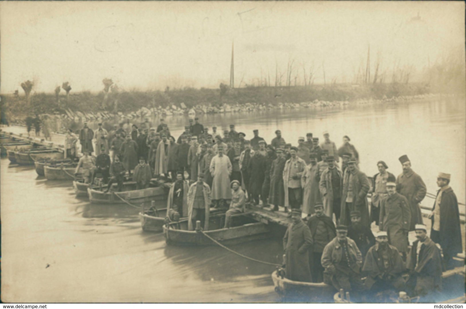 38 GRENOBLE / Pont De Barques / Carte Photo - Grenoble