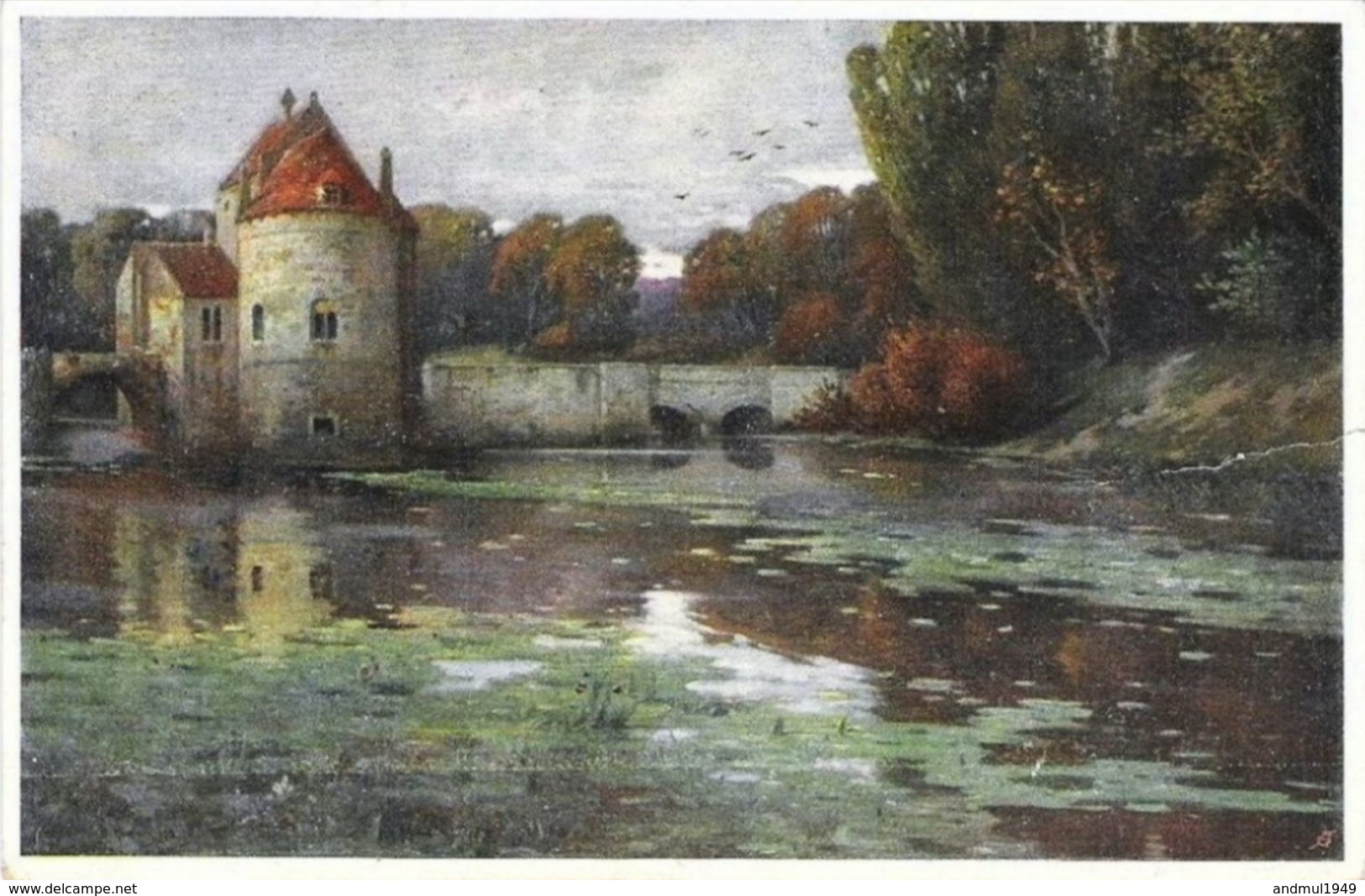 Adolf KAUFMANN (1848-1916) - Bruges-Brugge - Jour D'automne - Schilderijen