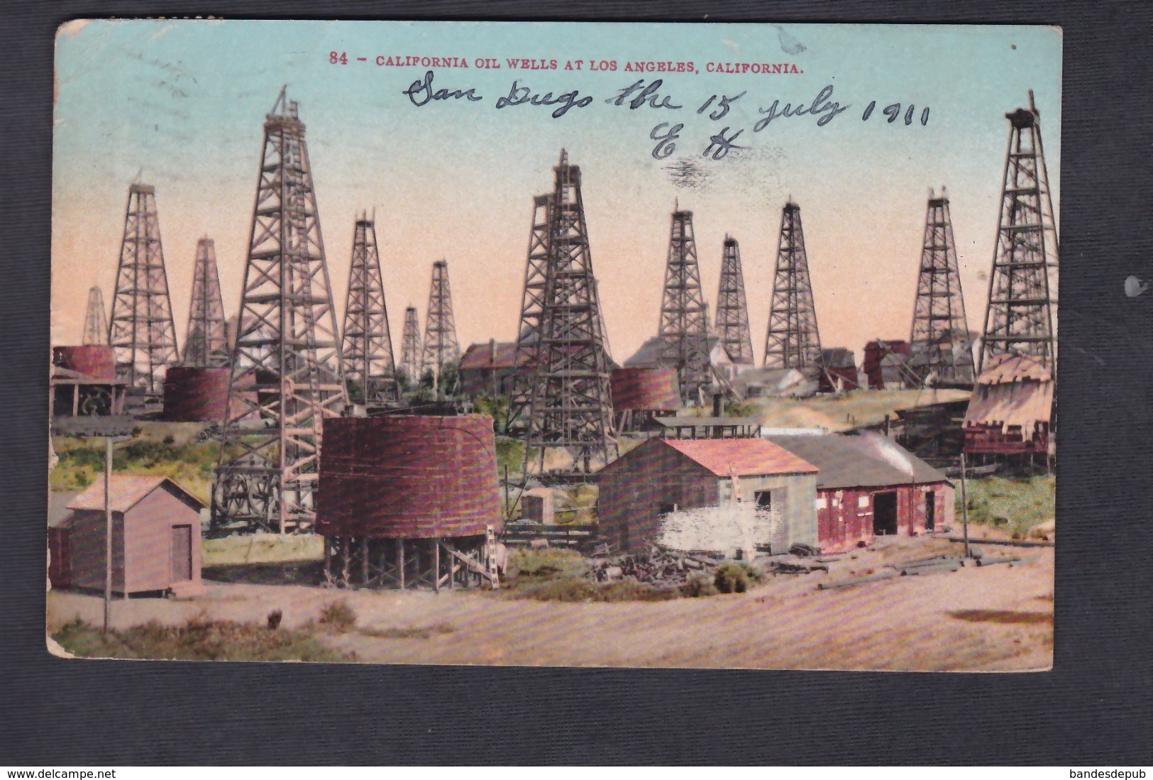 Vente Immediate California Oil Wells At Los Angeles ( Puits Petrole ) - Los Angeles