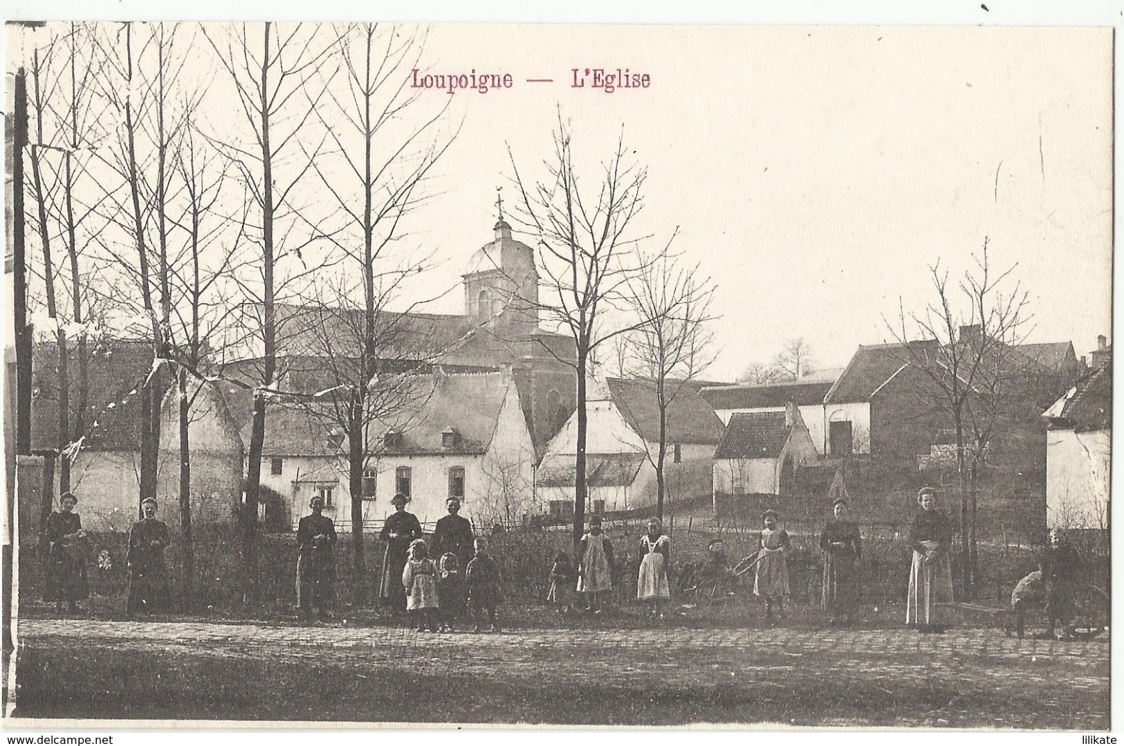 LOUPOIGNE - L'Eglise - Genappe