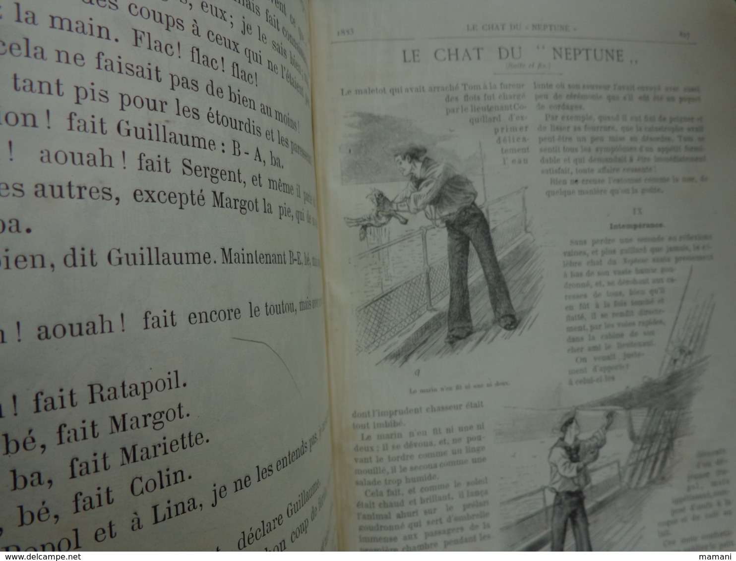 saint nicolas 1883 journal illustré pour garcons et filles -1,697 kg sans emballage