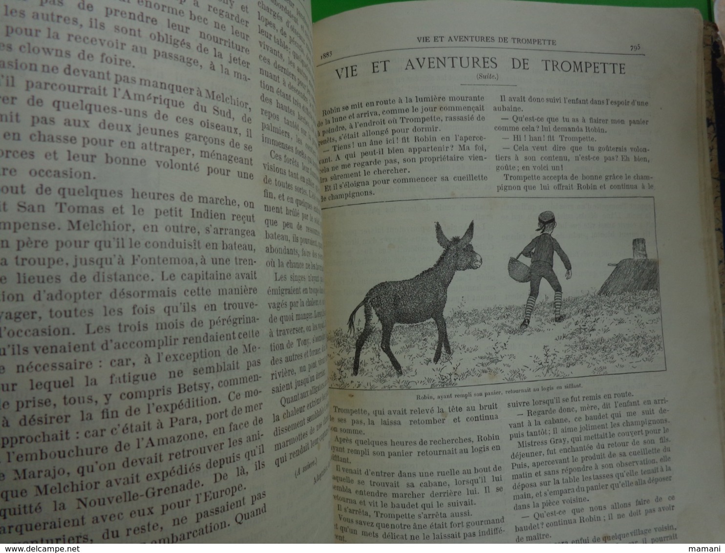 saint nicolas 1883 journal illustré pour garcons et filles -1,697 kg sans emballage