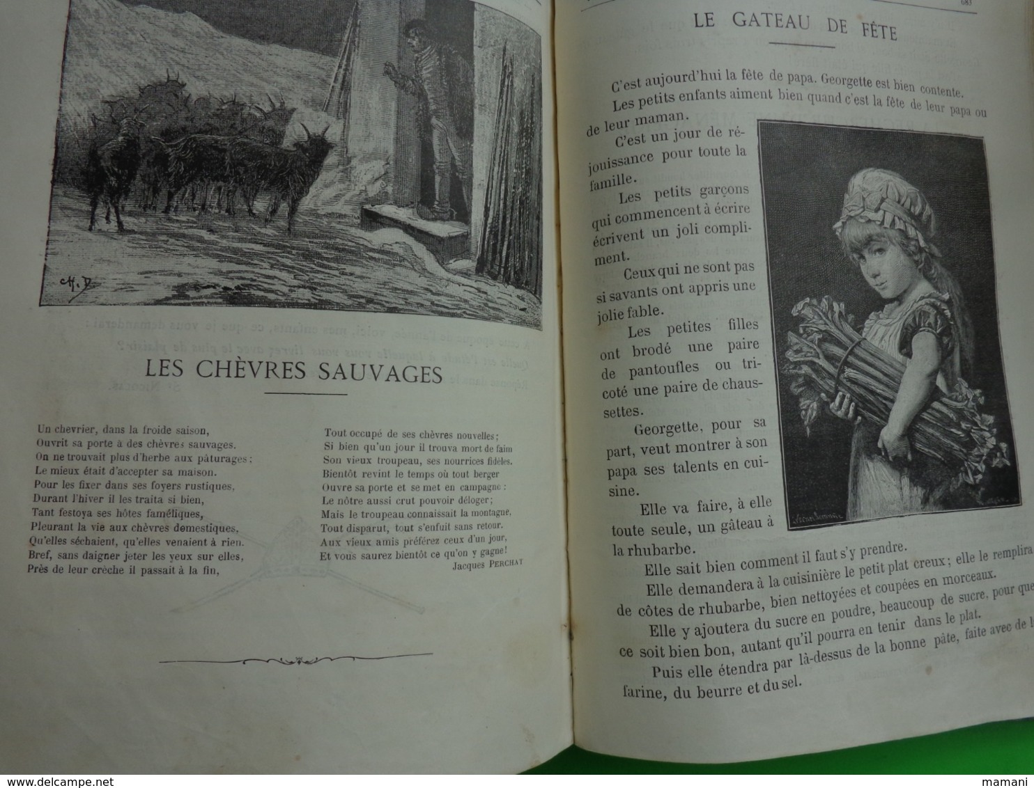 saint nicolas 1883 journal illustré pour garcons et filles -1,697 kg sans emballage