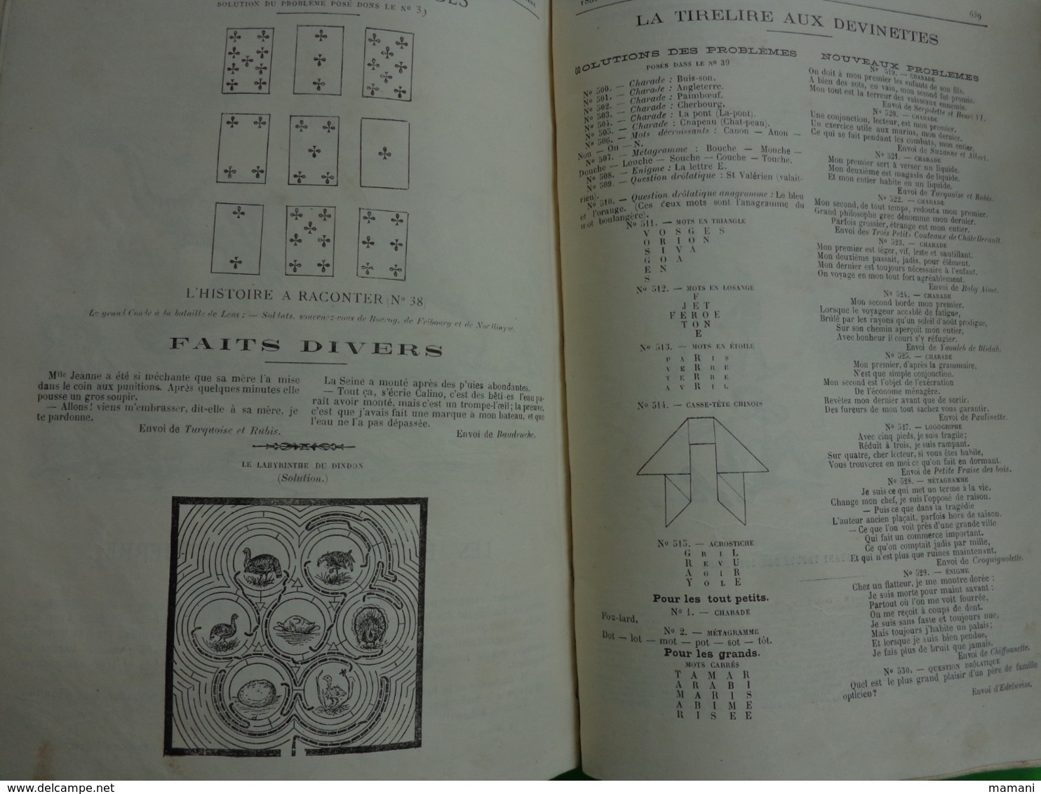 saint nicolas 1883 journal illustré pour garcons et filles -1,697 kg sans emballage