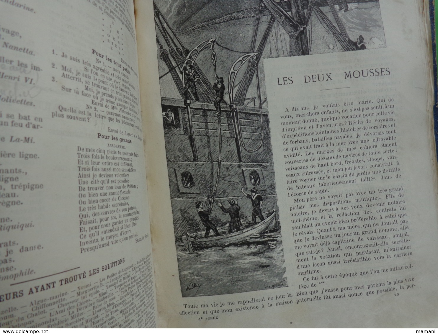 saint nicolas 1883 journal illustré pour garcons et filles -1,697 kg sans emballage