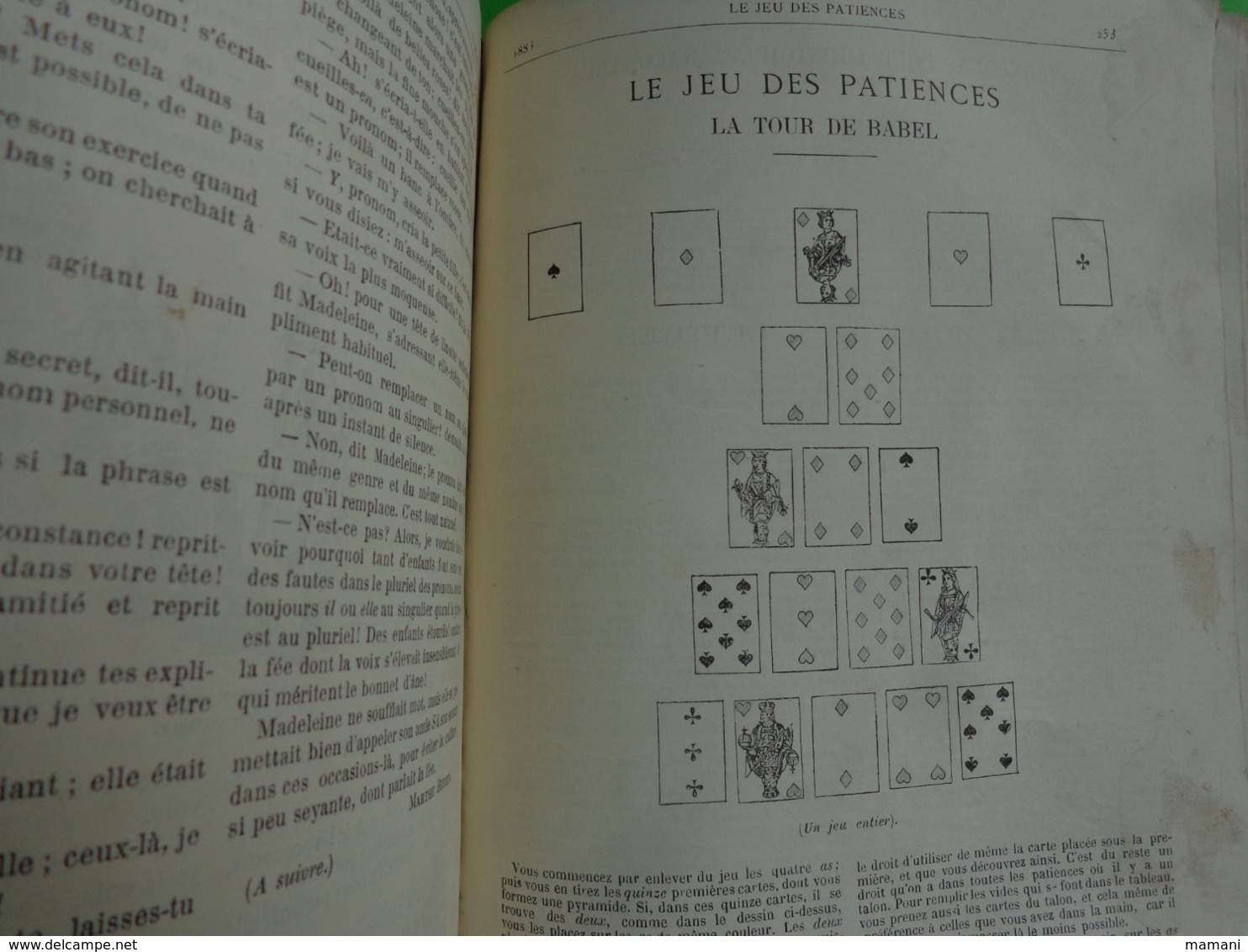 saint nicolas 1883 journal illustré pour garcons et filles -1,697 kg sans emballage