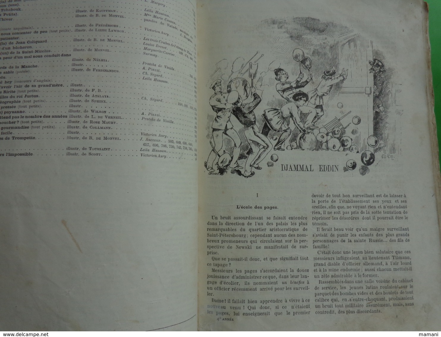 saint nicolas 1883 journal illustré pour garcons et filles -1,697 kg sans emballage