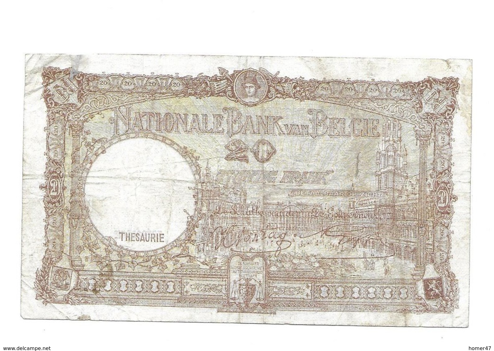 20 Fr - 04.01.43 - 20 Francs