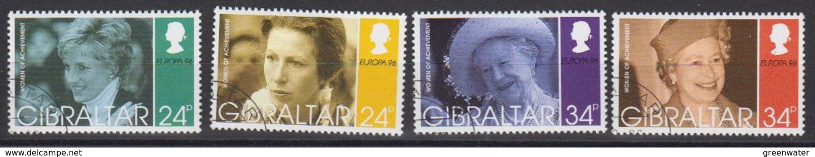 Europa Cept 1996 Gibraltar 4v Used (44914) - 1996
