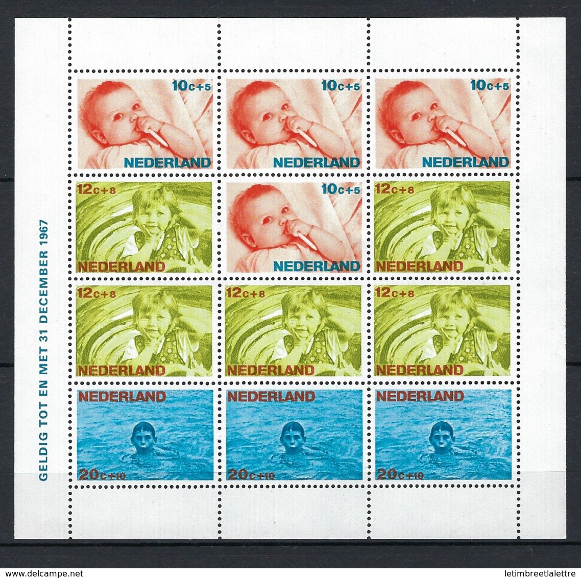 Pays Bas, Nederland, Bloc, N° 5 ** TB - Blocks & Sheetlets