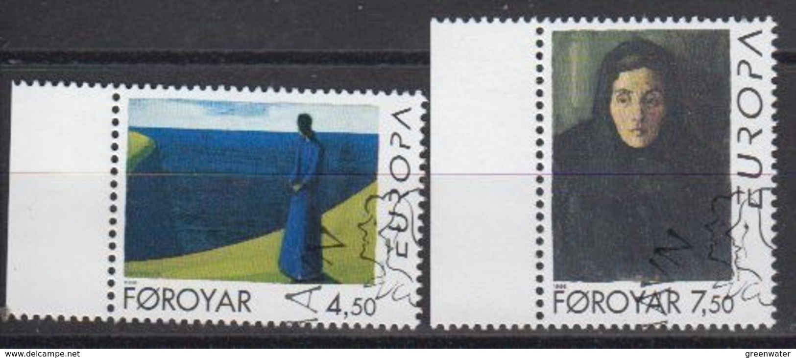 Europa Cept 1996 Faroe Islands 2v Used 1st Day (44914C) - 1996