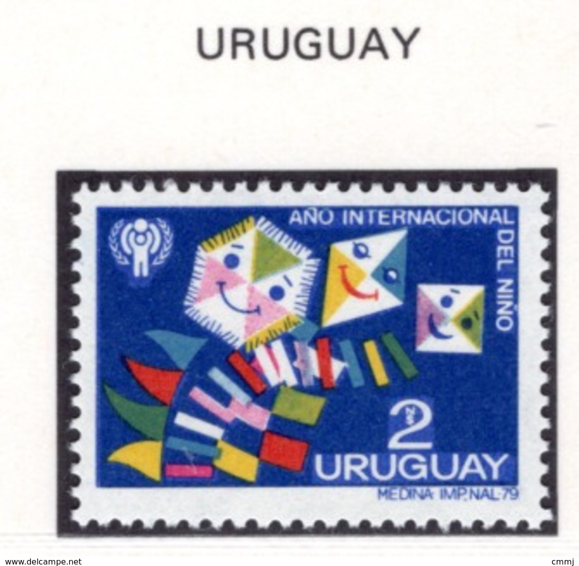 YEAR INTERN. OF CHILD - URUGUAY - Mi. Nr. 1549 - NH - (6532-33.) - Uruguay