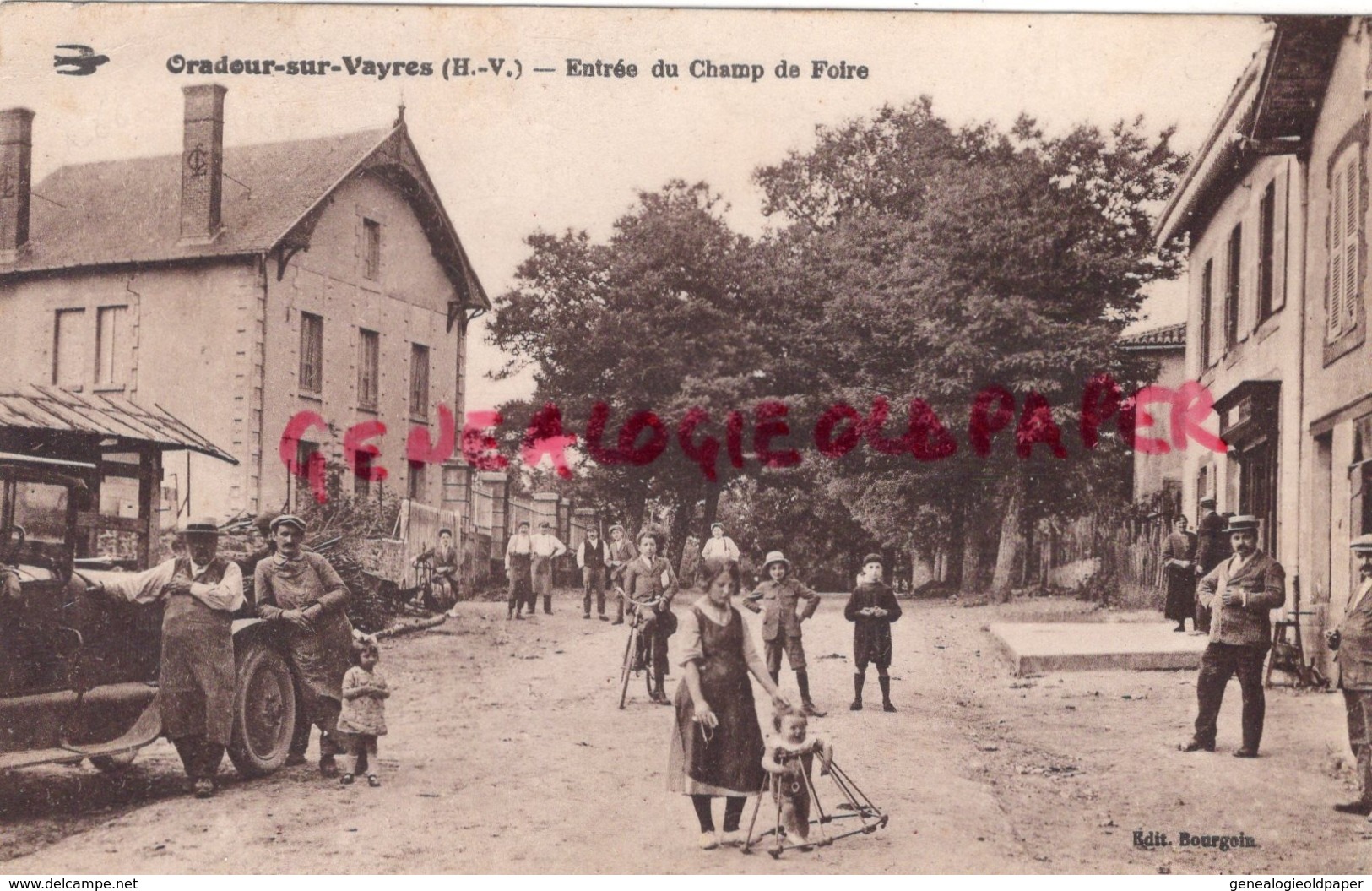 87 - ORADOUR SUR VAYRES- ENTREE DU CHAMP DE FOIRE - Oradour Sur Vayres