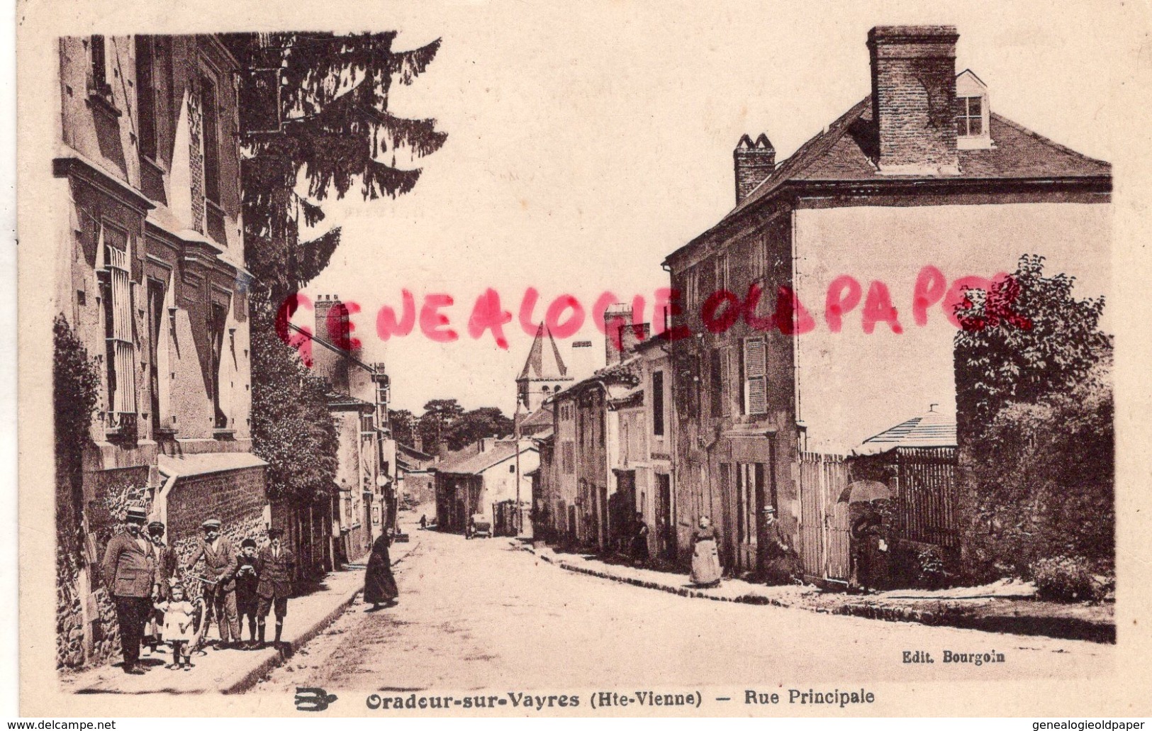 87 - ORADOUR SUR VAYRES- RUE PRINCIPALE - Oradour Sur Vayres