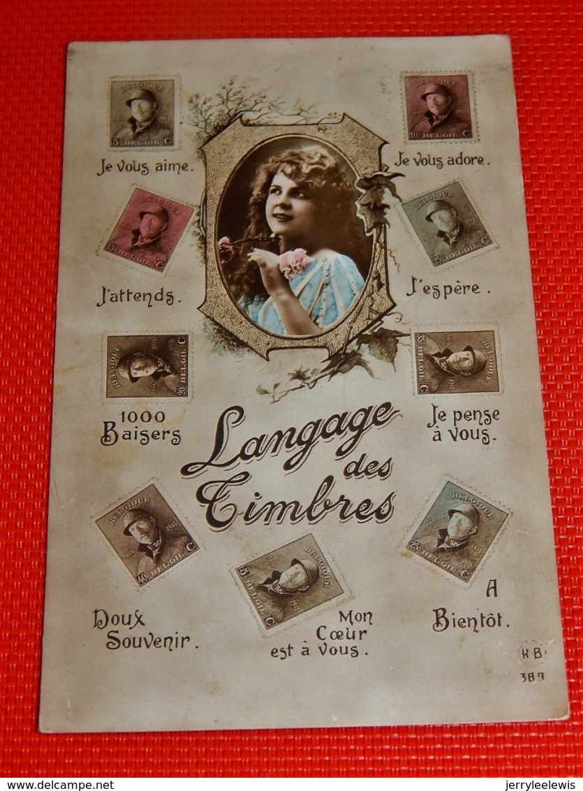 FANTAISIES - LANGAGE DES TIMBRES  - - Poste & Facteurs