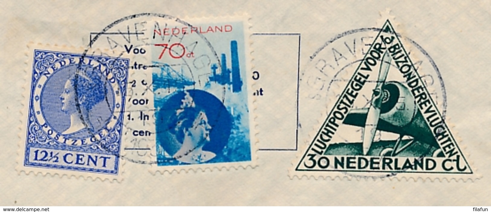 Nederland / Australia - 1934 - 70 Cent Fotomontage Op Cover Met London-Melbourne Air Race Van Den Haag Naar Sydney - Luftpost