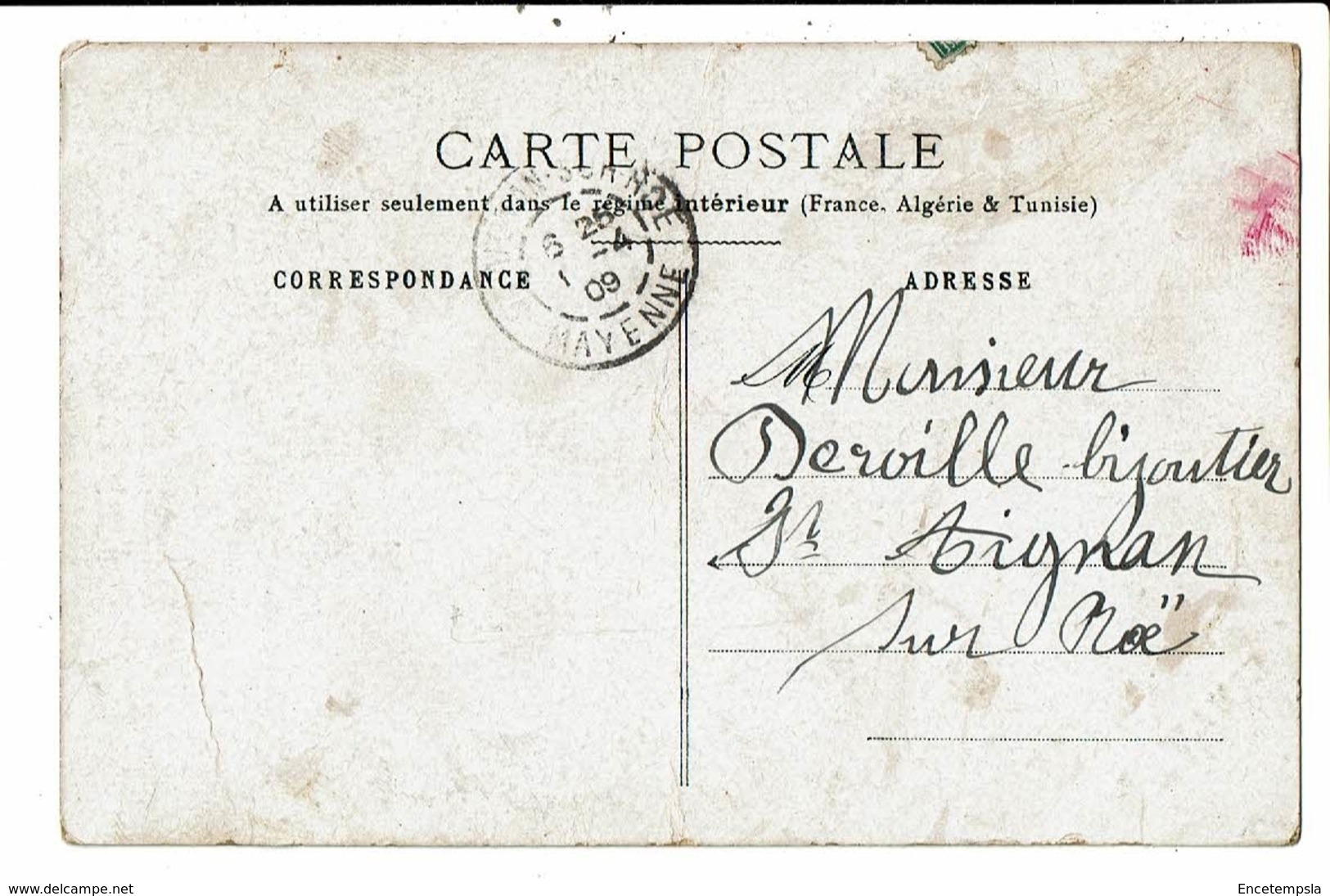 CPA-Carte Postale-FRANCE-1er Avril Le Bonheur Dans Le Ménage Est D'avoir Des Enfants Sages En 1909 VM7345 - 1° Aprile (pesce Di Aprile)