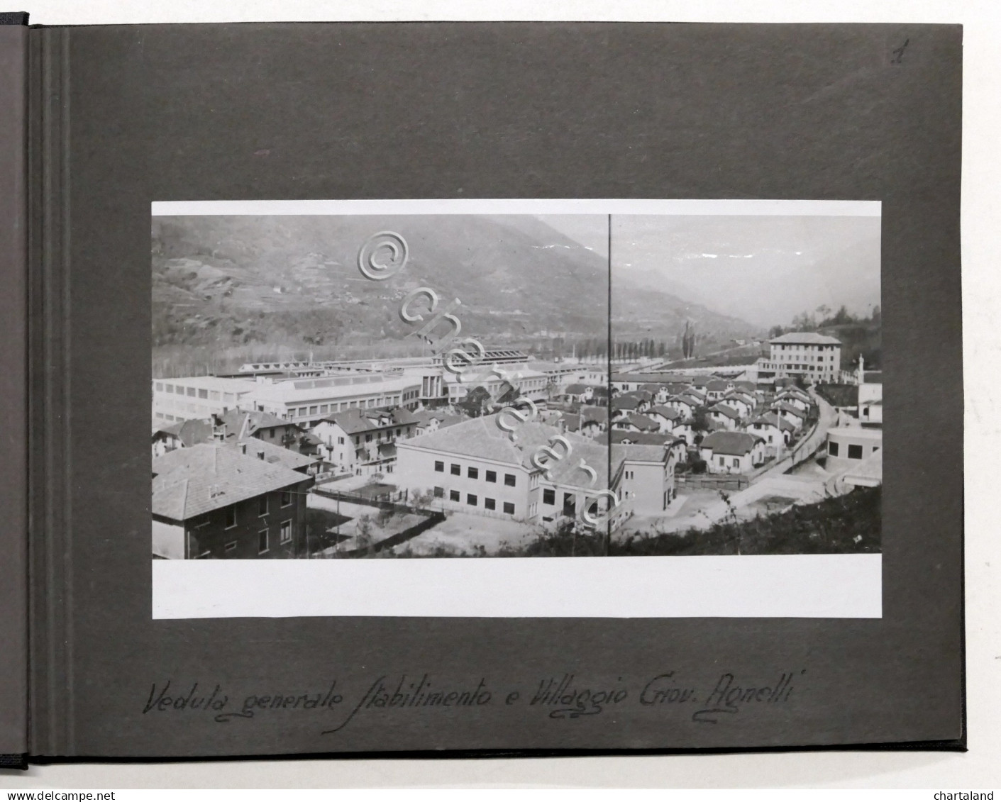 Album Fotografico Stabilimento E Villaggio Giovanni E Edoardo Agnelli - 1950 Ca. - Altri & Non Classificati