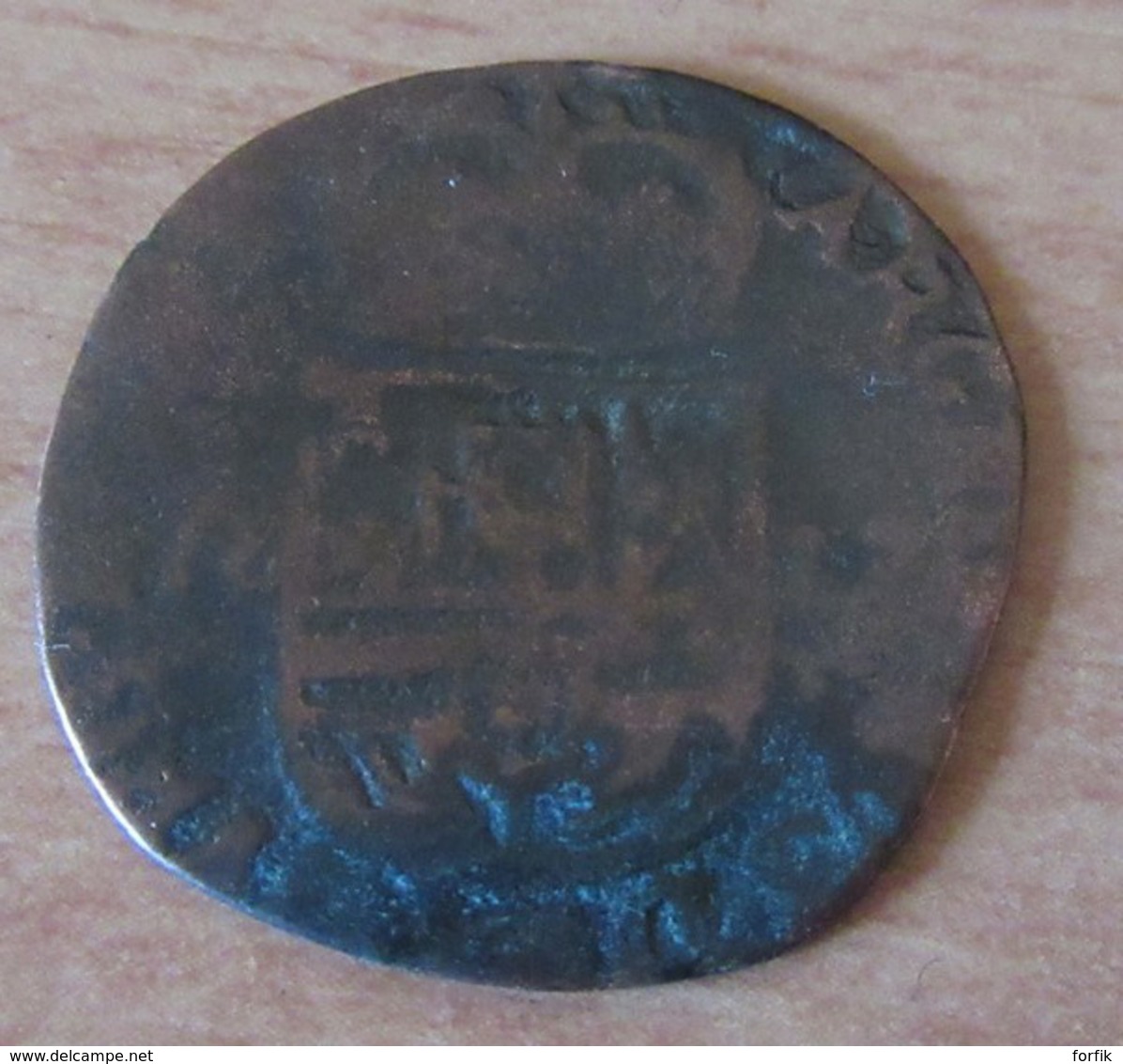 Pays-Bas Espagnols - Monnaie Liard Philippe IV 1627 (?) - …-1795 : Période Ancienne