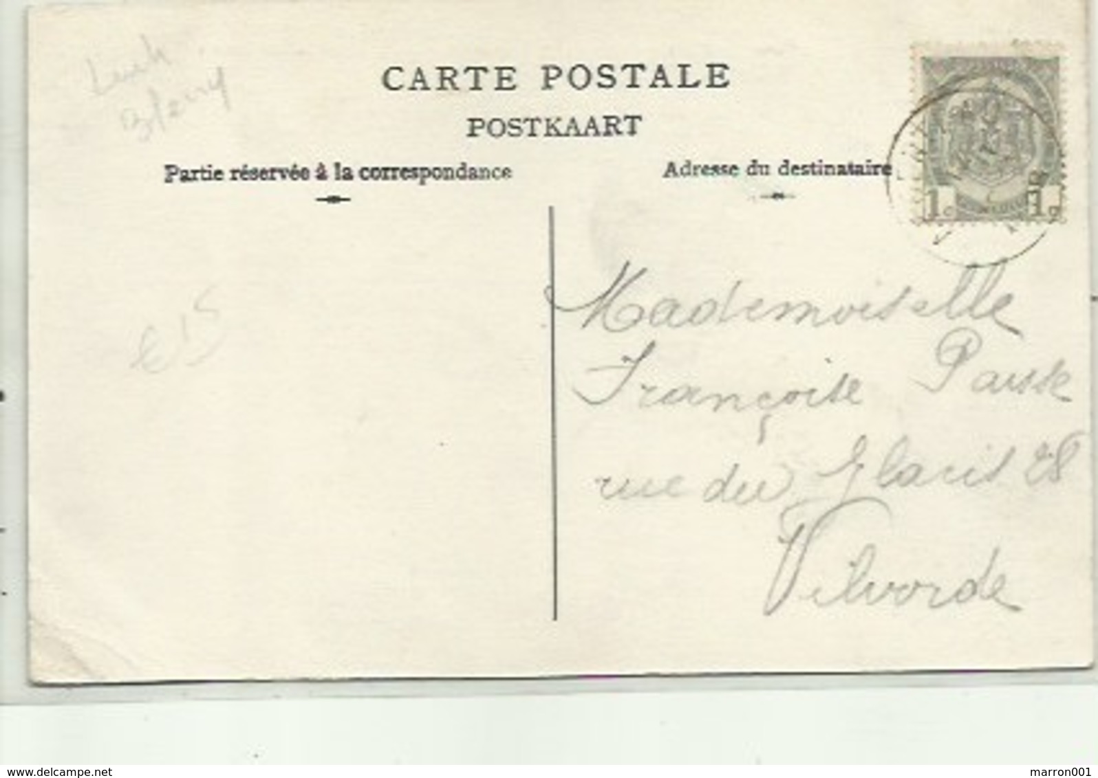 St-Remy- Argenteau -  Descendant De La Superxhe - Verzonden 190? - Beyne-Heusay