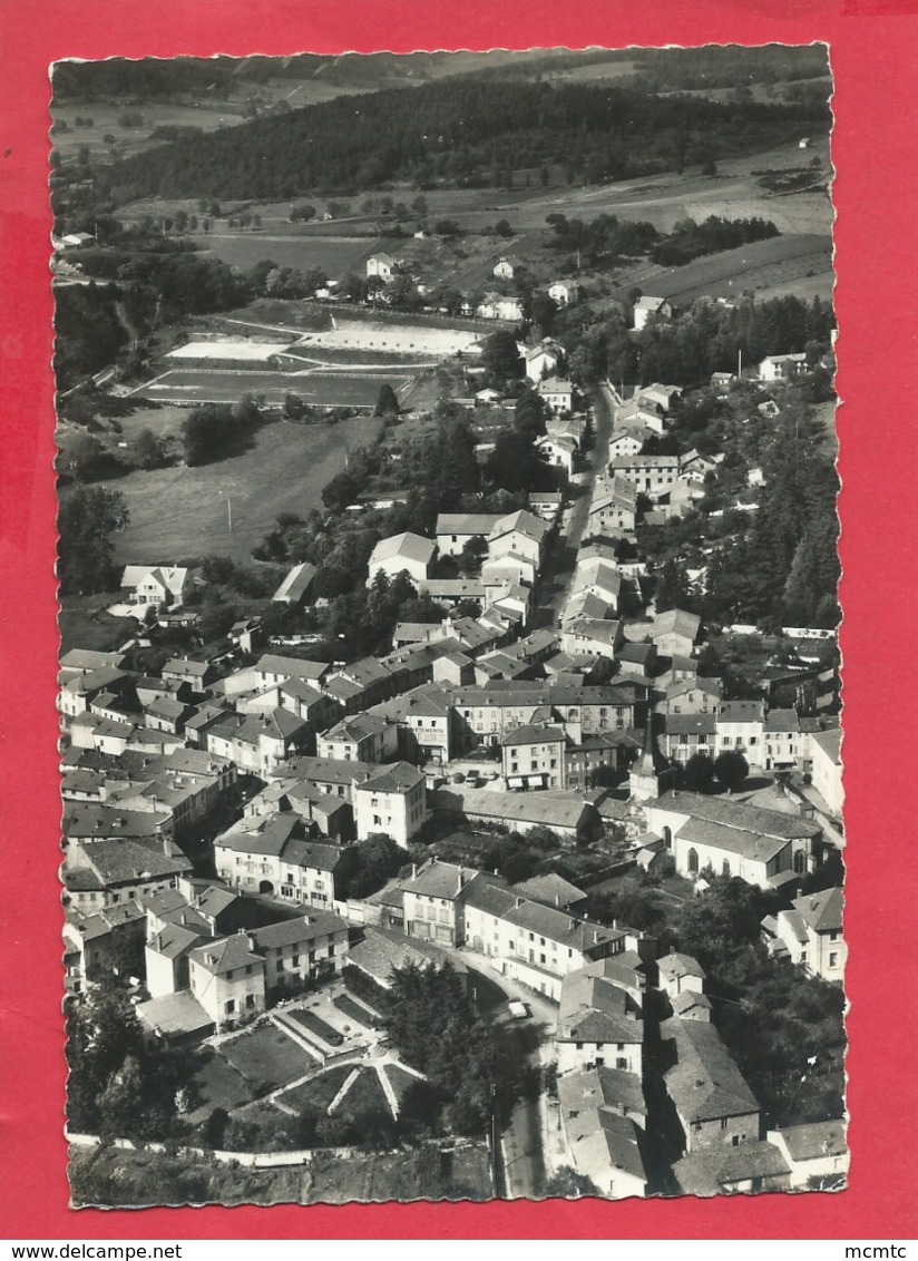 CPSM Grand Format-  Noiretable   -(Loire) - Alt. 722m - Vue Générale Aérienne - Noiretable