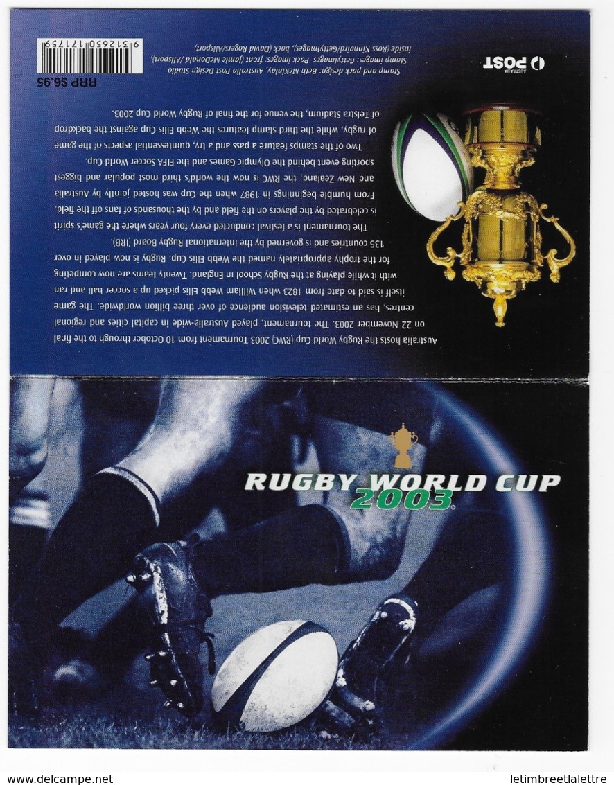 Pochette Rugby World Cup 2003 - Autres & Non Classés