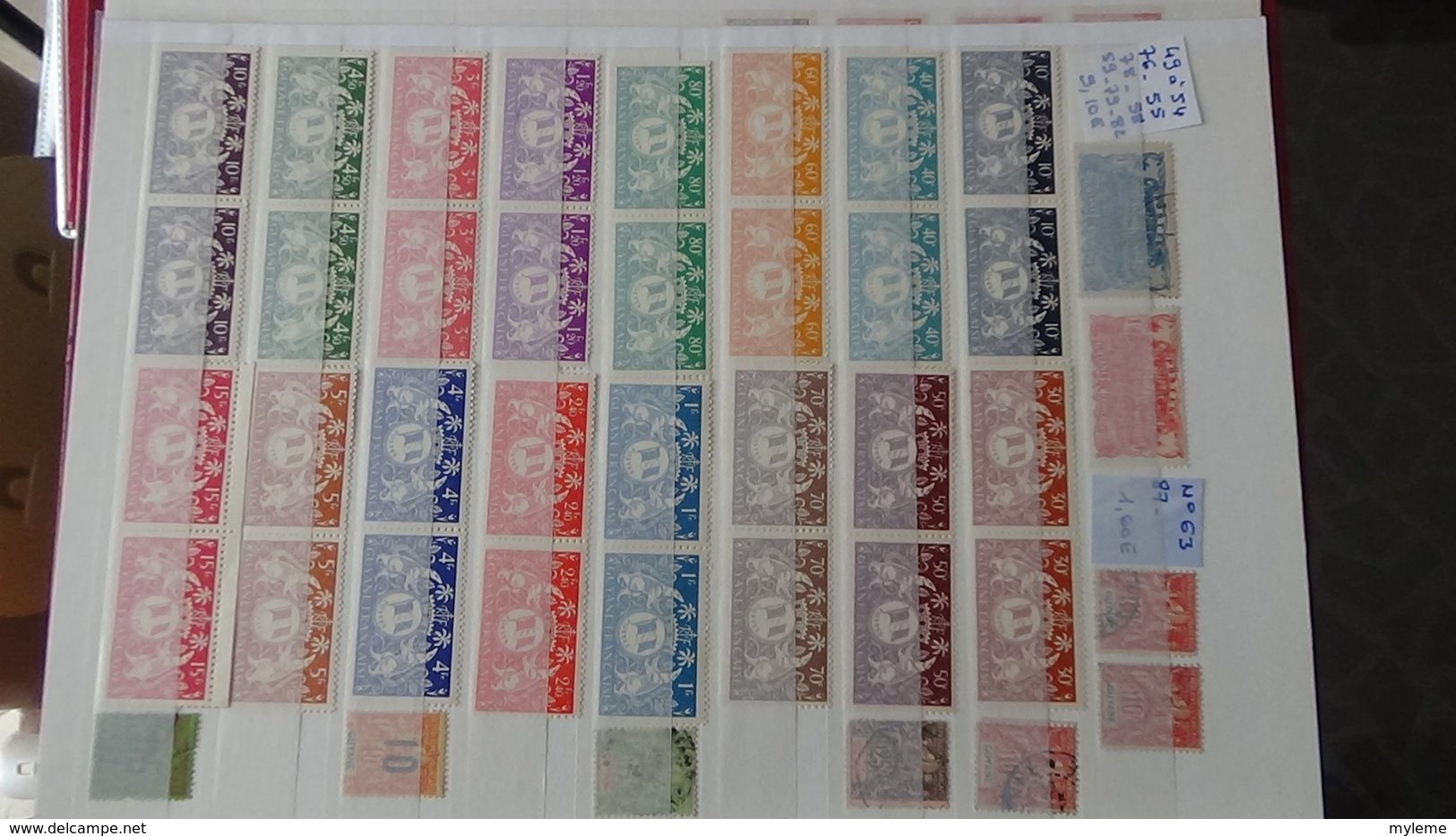 Dispersion D'une Collection Des Anciennes Colonies Françaises Avant Indépendance GUYANE à LEVANT. Très Sympa !!! - Collections (with Albums)