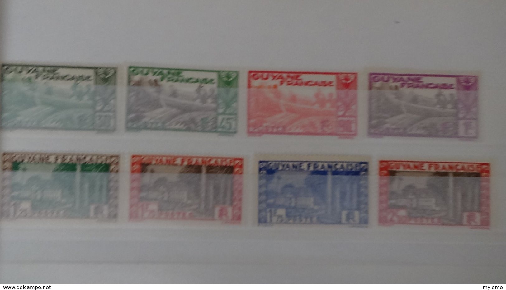 Dispersion d'une collection des anciennes colonies Françaises avant indépendance GUYANE à LEVANT. Très sympa !!!