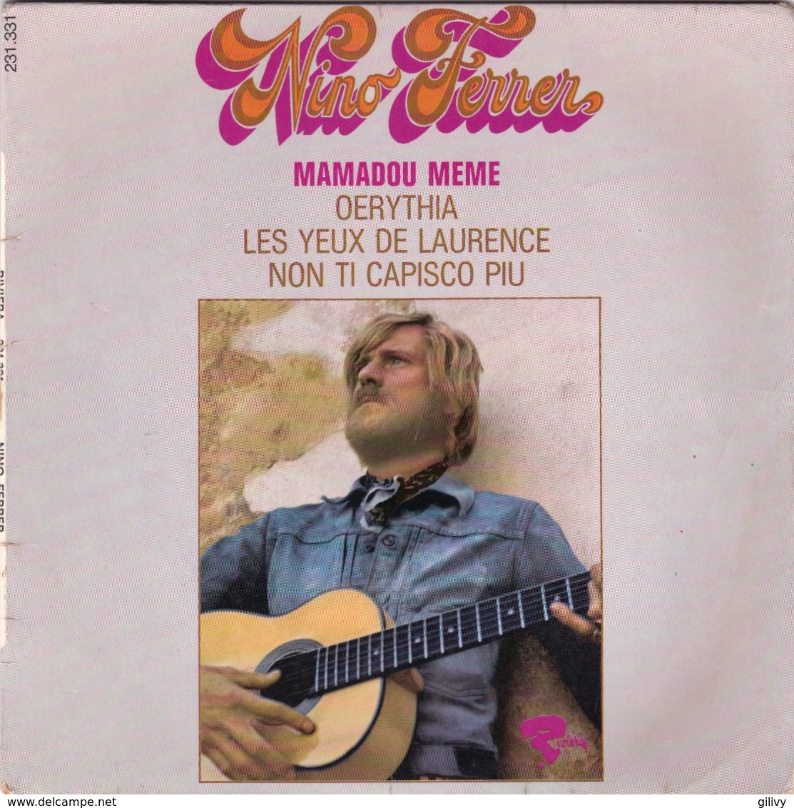 NINO FERRER - Mamadou Mémé - EP - 45 Rpm - Maxi-Single