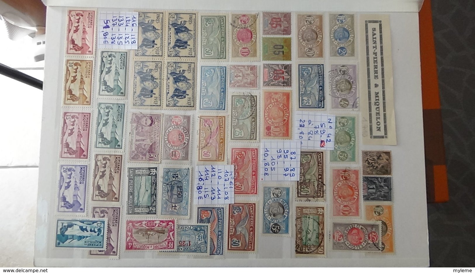 Dispersion D'une Collection Des Anciennes Colonies Françaises Avant Indépendance  De SPM à SENEGAL. Très Sympa !!! - Collections (with Albums)