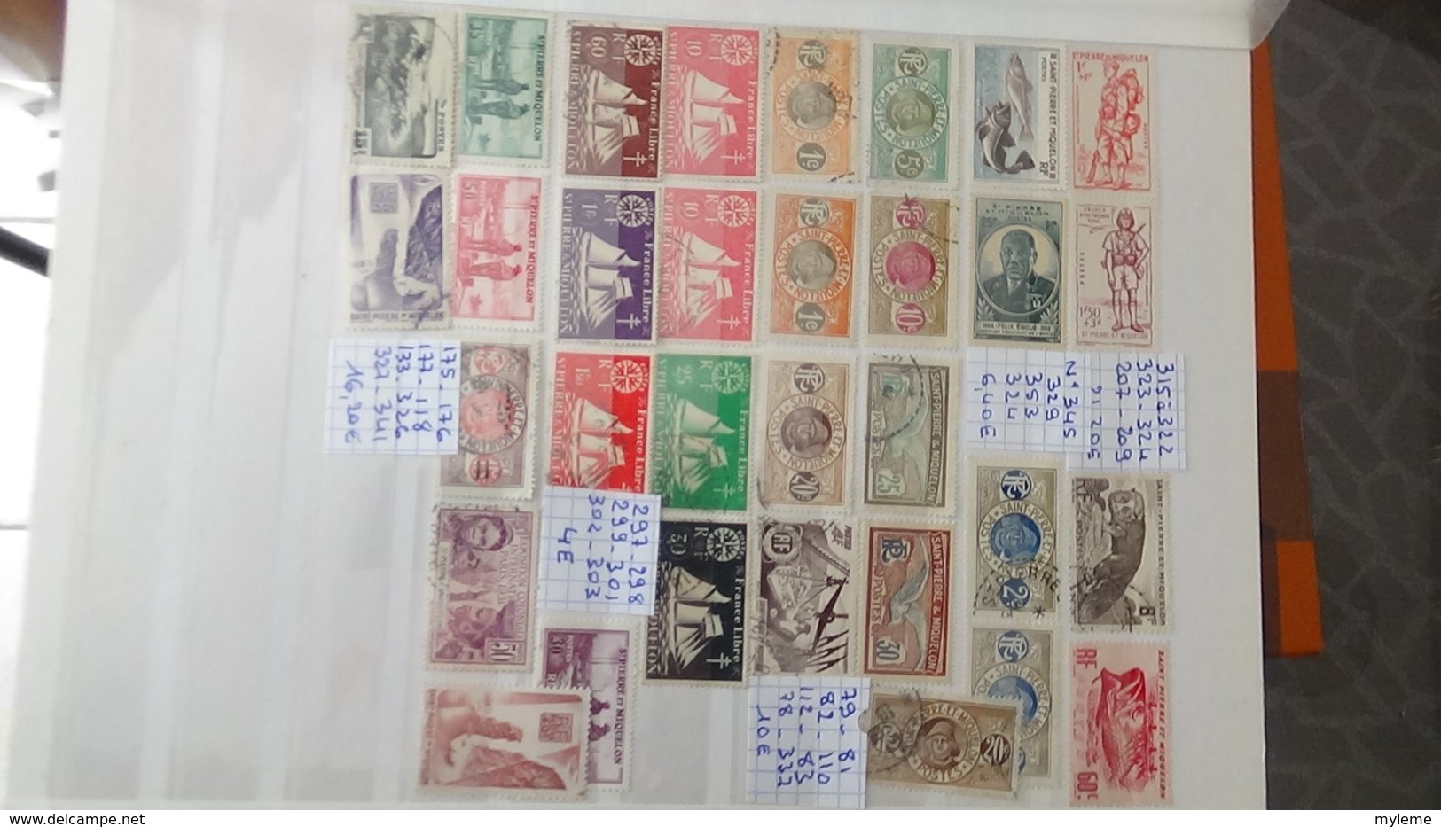 Dispersion D'une Collection Des Anciennes Colonies Françaises Avant Indépendance  De SPM à SENEGAL. Très Sympa !!! - Collections (with Albums)