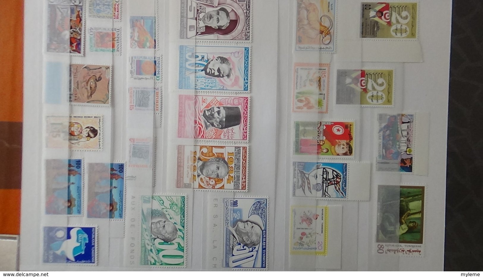 Collection blocs et timbres ** de différents pays dont Maroc, Tunisie, Algérie et autres  Très sympa !!!