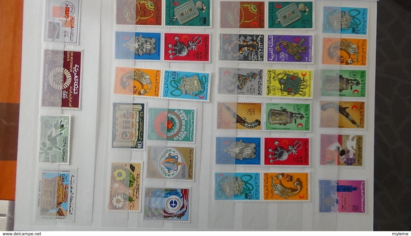 Collection blocs et timbres ** de différents pays dont Maroc, Tunisie, Algérie et autres  Très sympa !!!