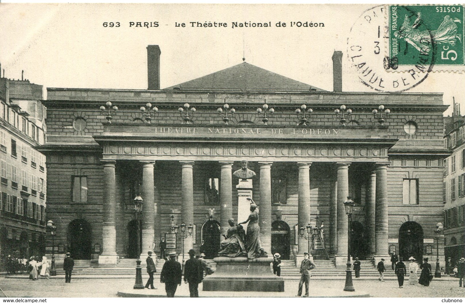 CPA - PARIS - THEATRE NATIONAL DE L'ODEON - Otros Monumentos