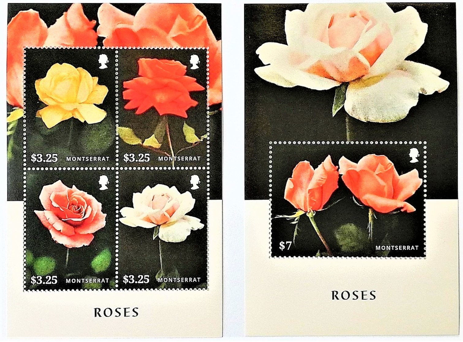 # Montserrat 2015**Mi.1769-73  Flowers , Roses , MNH [15;114] - Rosas