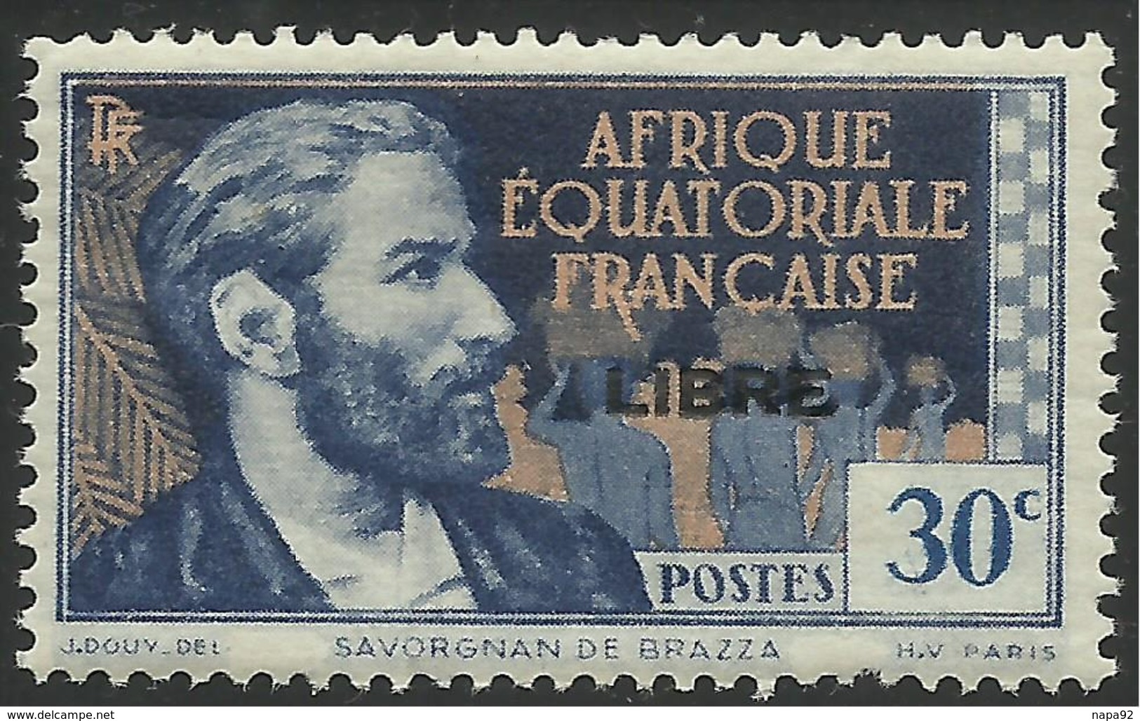 AFRIQUE EQUATORIALE FRANCAISE - AEF - A.E.F. - 1941 - YT 104** - Neufs