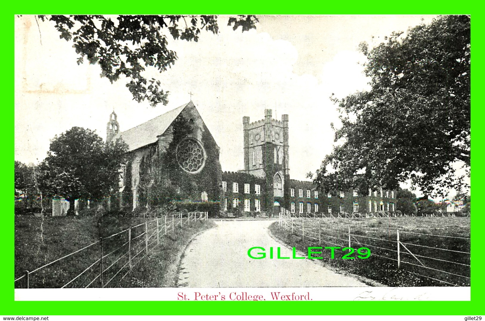 WEXFORD, IRLANDE - ST PETER'S COLLEGE - TRAVEL IN 1909 - PHOTO TOURISTS ASSOCIATION - - Wexford