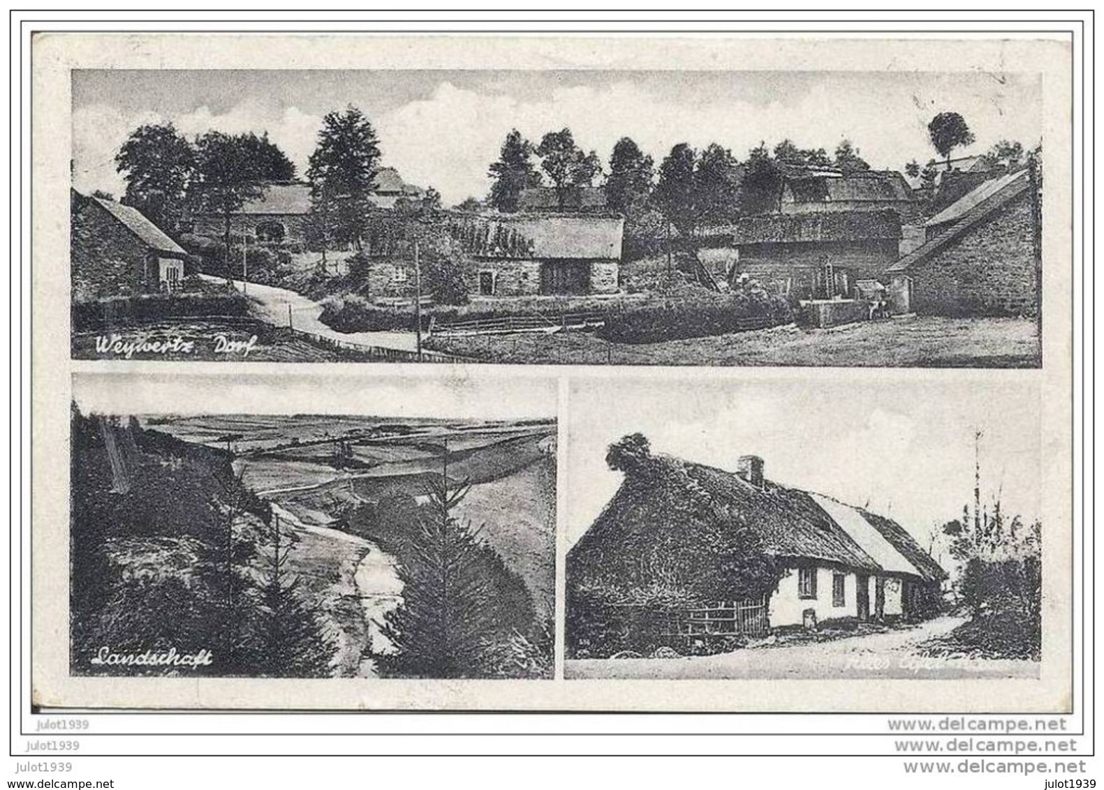 WEYWERTZ ..-- Vers FLOHIMONT ( Melle Anne - Marie LOUIS ) , LIBRAMONT . Voir Verso . - Butgenbach - Buetgenbach