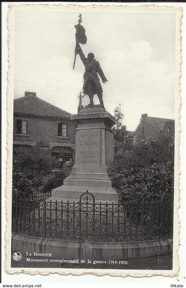 LA BOUVERIE Monument Commémoratif De La Guerre 1914-1918 - Frameries