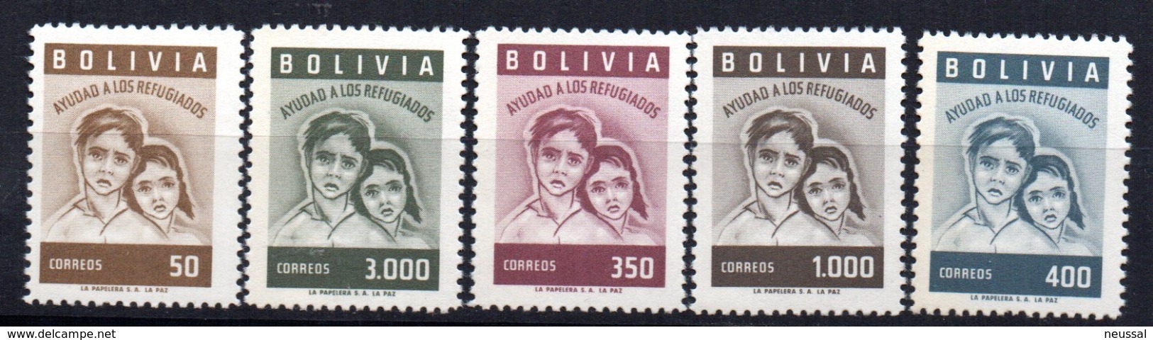 Serie  Nº 381/5   Bolivia - Bolivia