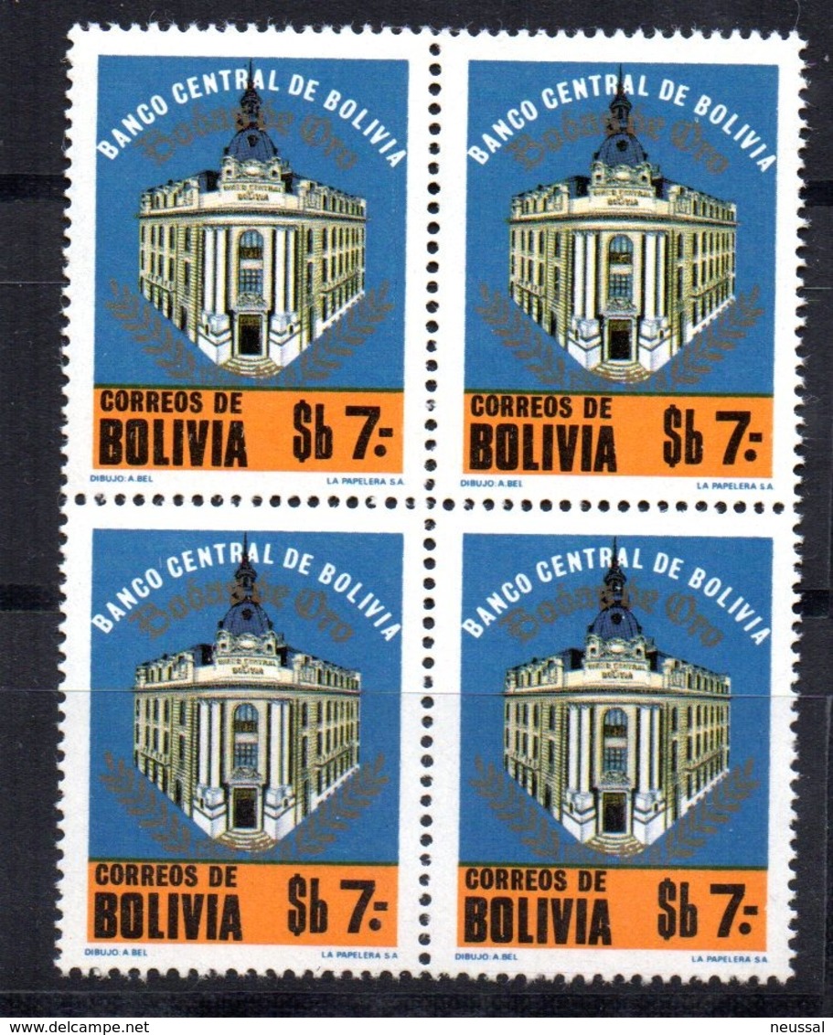 Sello  Nº 577 En Bloque De 4  Bolivia - Bolivia