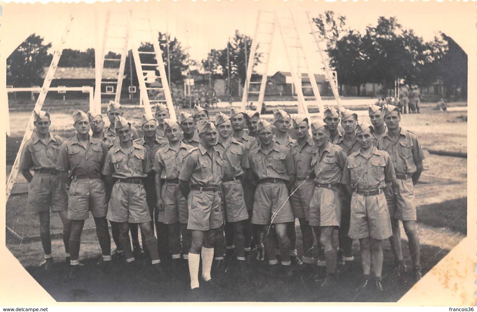 Photographie : Ecole Militaire Des Cadres De ROUFFACH - Promo Entre 1946 Et 1950 - Pierre Hovette - Oorlog, Militair