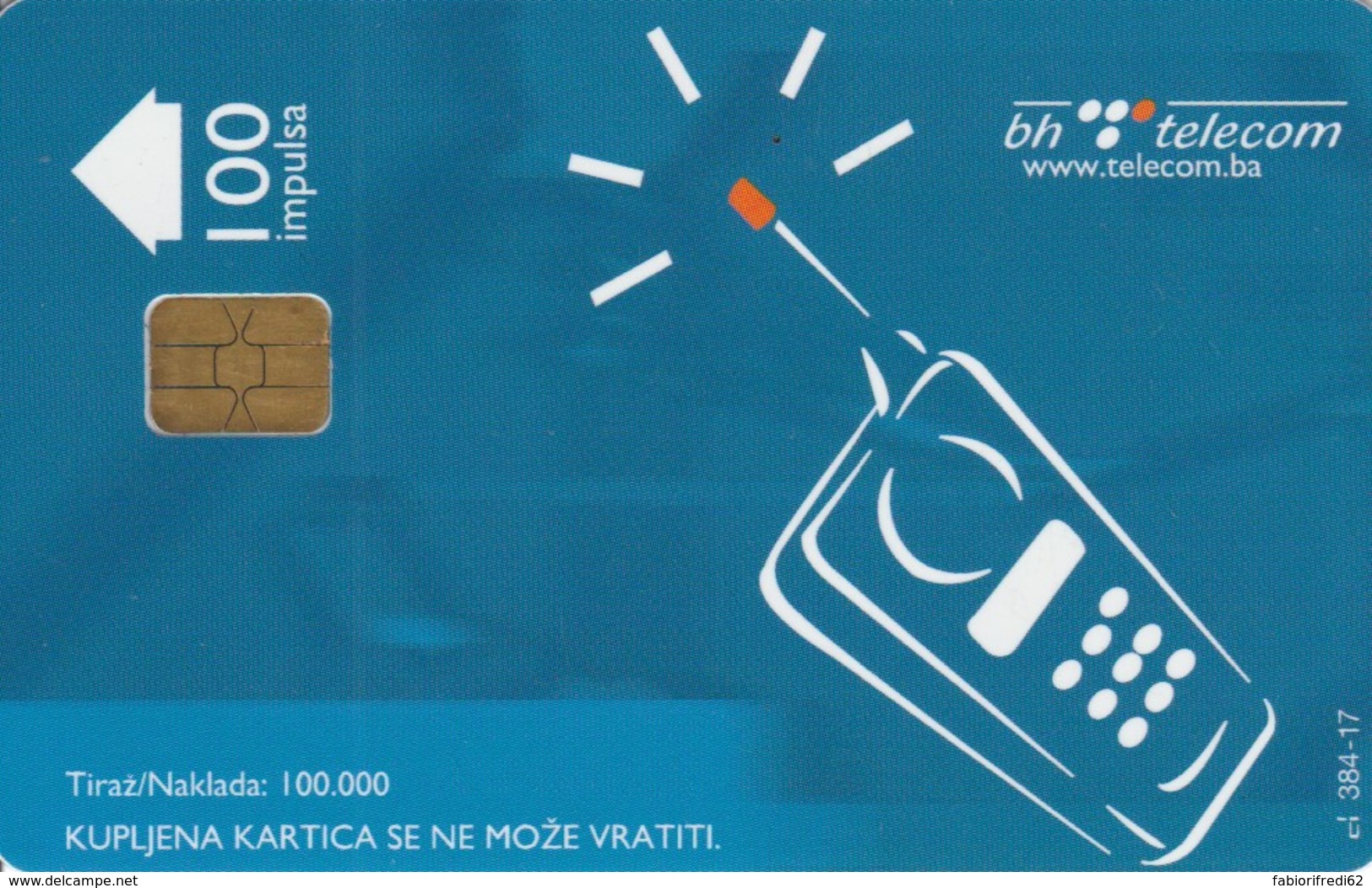 PHONE CARD BOSNIA HERZEGOVINA (E52.17.7 - Bosnia