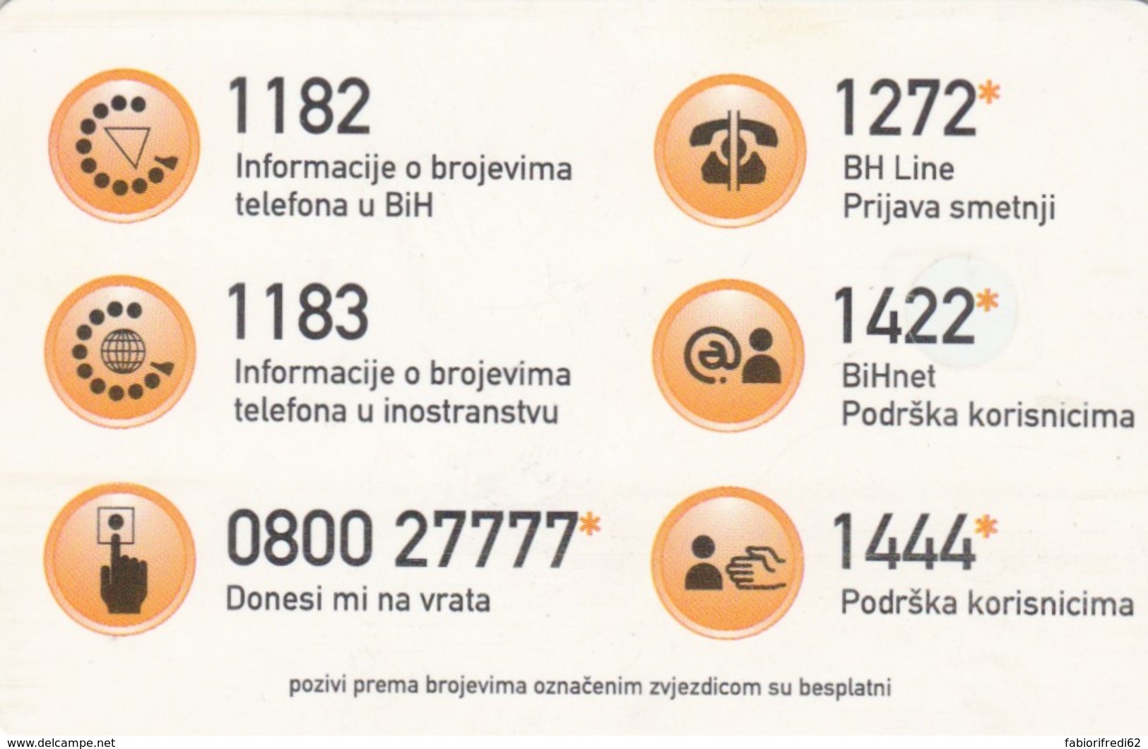 PHONE CARD BOSNIA HERZEGOVINA (E52.17.6 - Bosnien