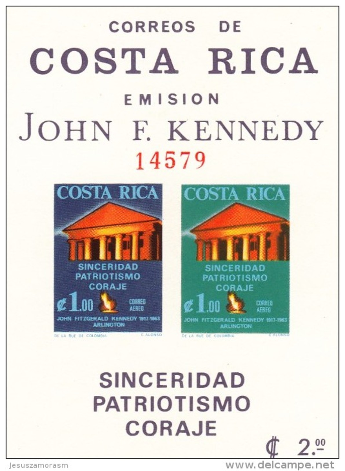 Costa Rica Hb 8sd - Costa Rica